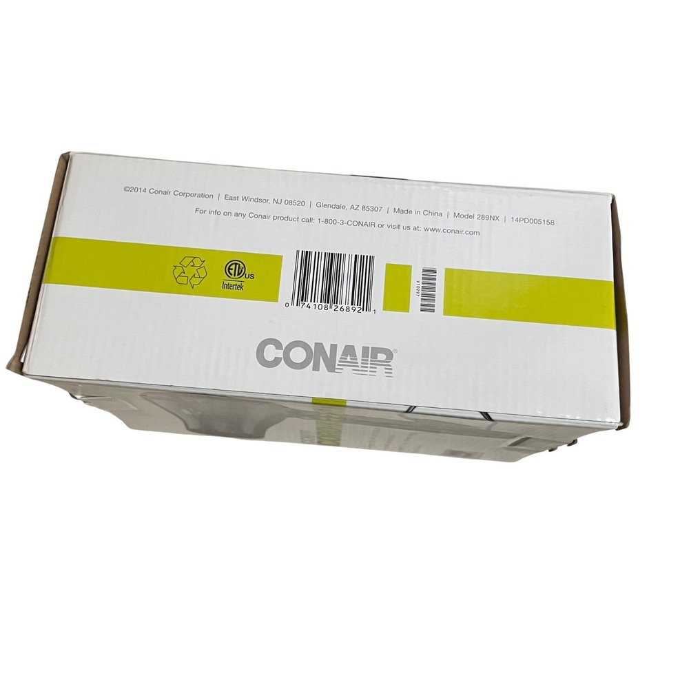 Conair Cord-Keeper 1875 Watt Styler Hair Dryer Folding Handle Dual Voltage 289NX - Picture 3 of 6